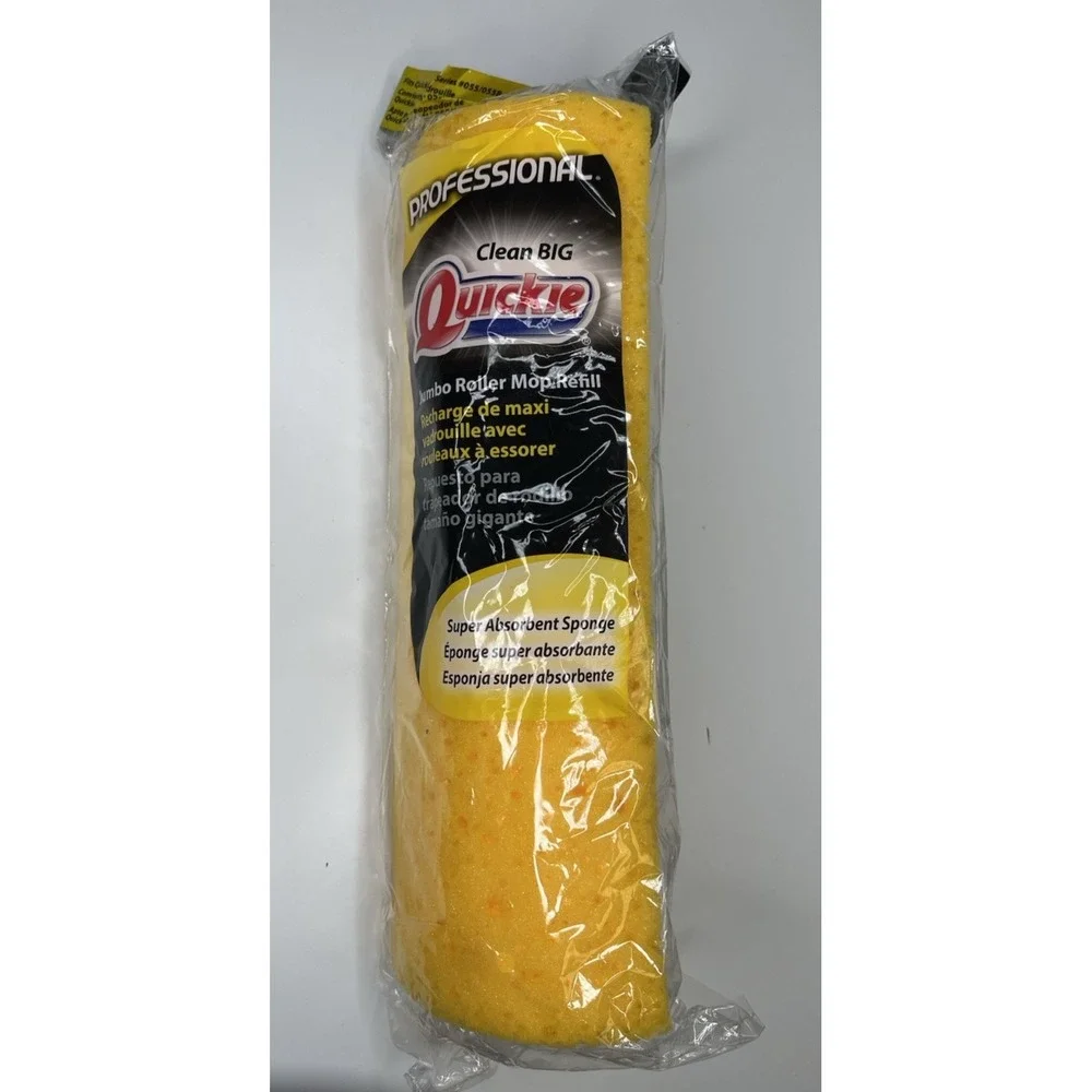 Quickie Professional Jumbo Roller Mop Head Refill Type P Model Fits #055 #055B